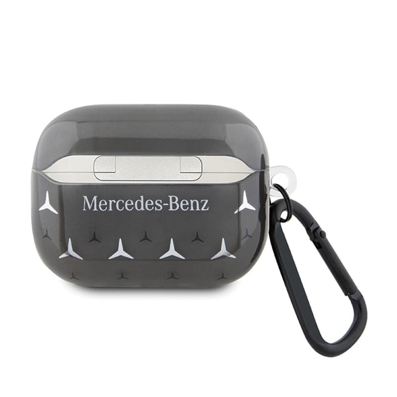 Mercedes Large Star Pattern - AirPods Pro 2 Case (black)  2