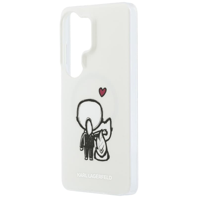 Karl Lagerfeld IML Karl & Choupette MagSafe - Samsung Galaxy S26 Ultra Case (Clear) 6