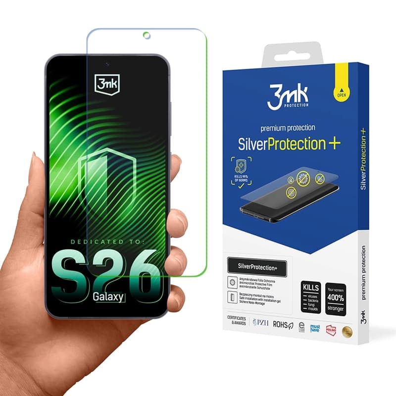 3mk SilverProtection+ - Protective film for Samsung Galaxy S26 1