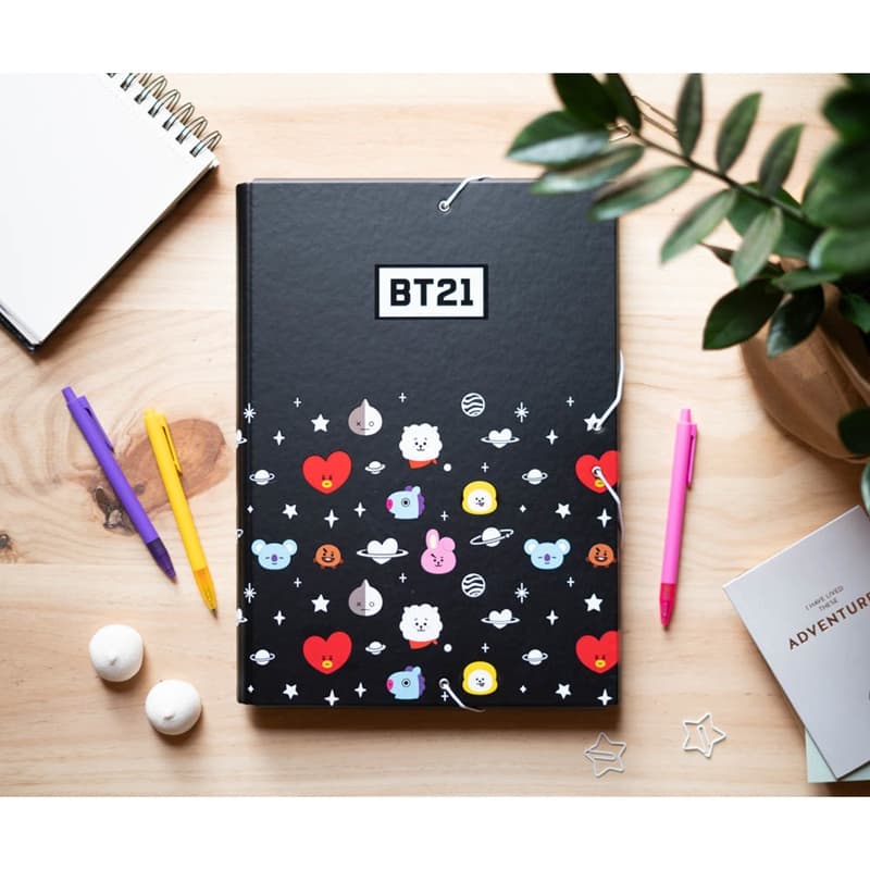 BT21 - Folder/briefcase with elastic band 4