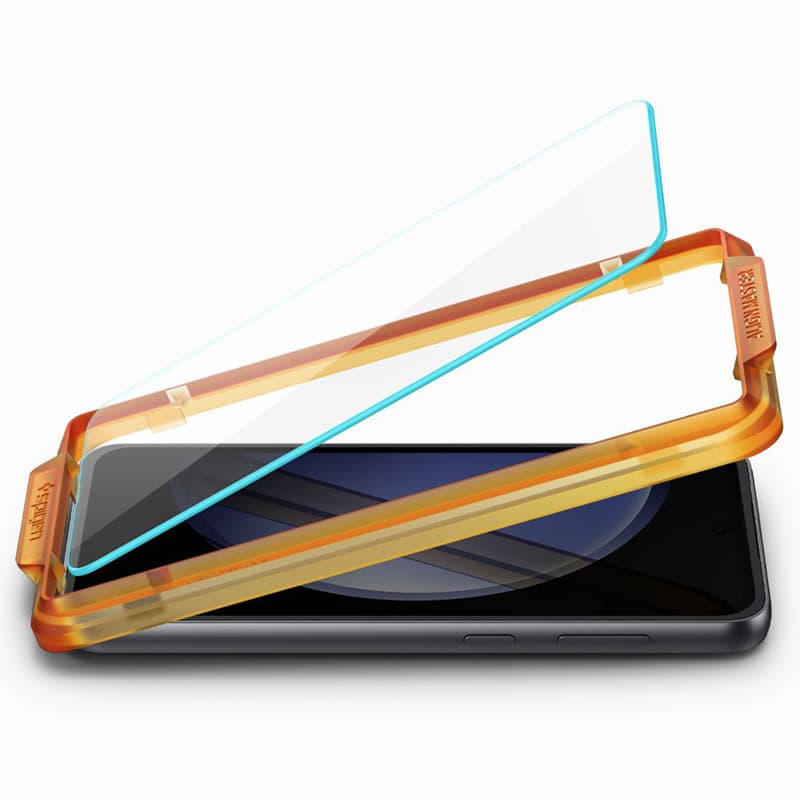 Spigen Alm Glas.TR 2-Pack - Tempered glass for Samsung Galaxy S23 FE (Clear) 4