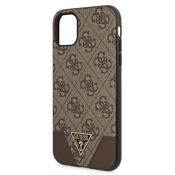 Guess 4G Triangle Collection - Cover iPhone 11 (Brown) 2