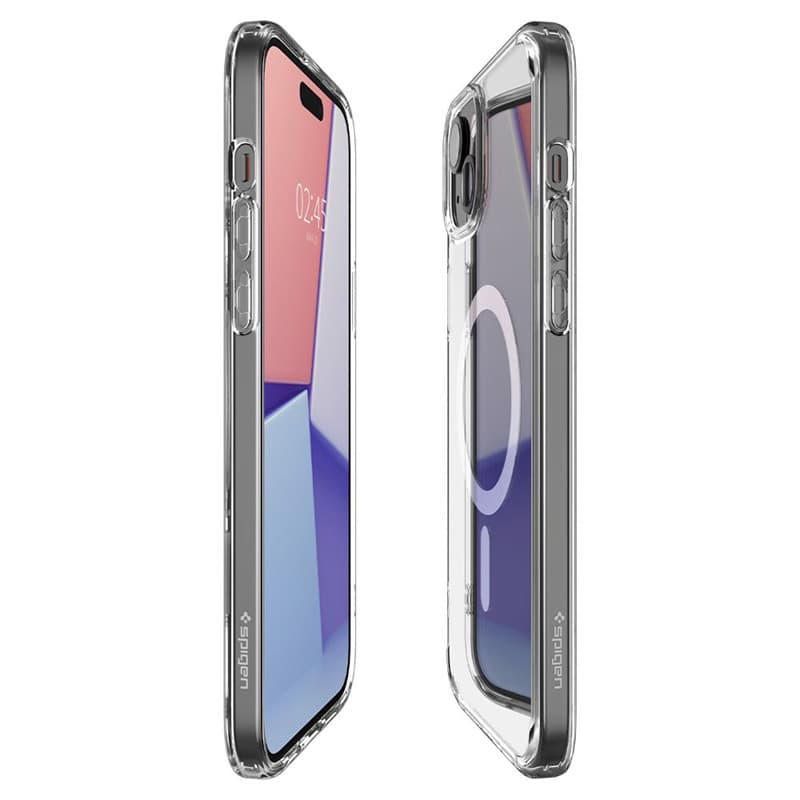 Spigen Ultra Hybrid MagSafe - Case for iPhone 15 (White) 8