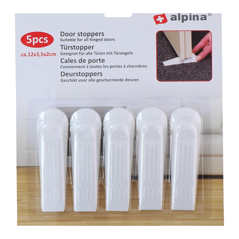Alpina - Door stopper 5 pcs. (white) 1