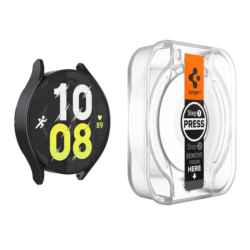 Spigen GLAS.TR EZ FIT 2-Pack - Tempered glass for Samsung Galaxy Watch 6 44 mm (2 pcs) 4