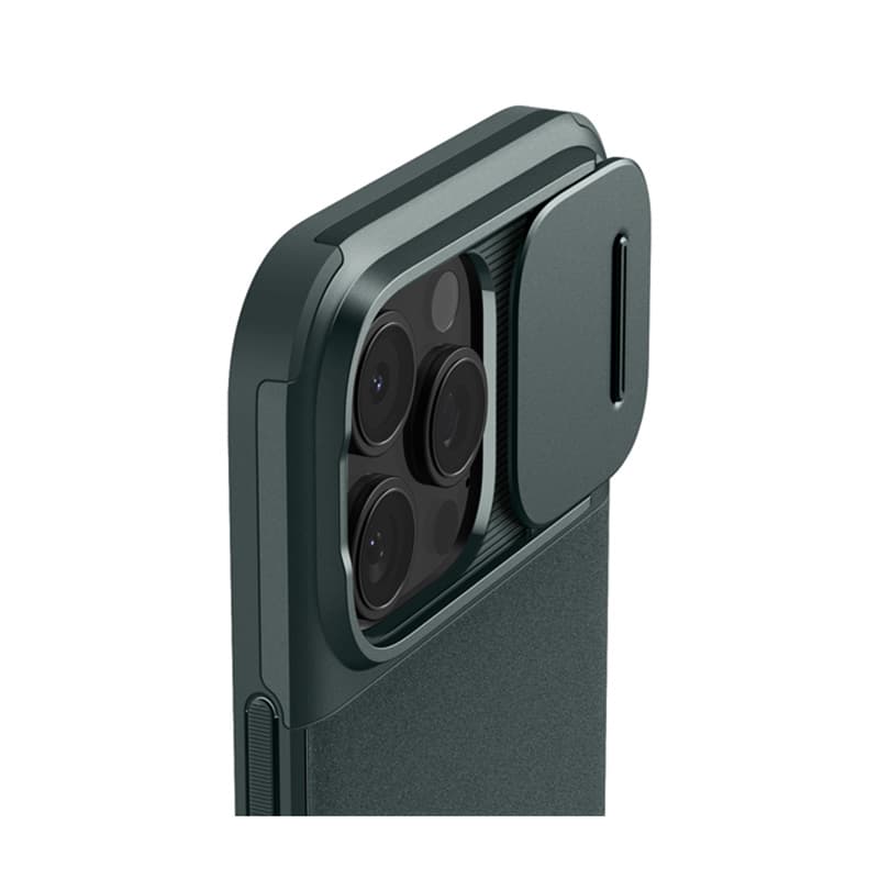 Spigen Optik Armor Mag MagSafe - Case for iPhone 16 Pro Max (Abyss Green) 6