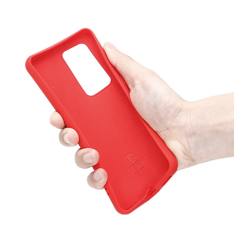 Crong Color Cover - Huawei P40 Pro Case (Red) 7