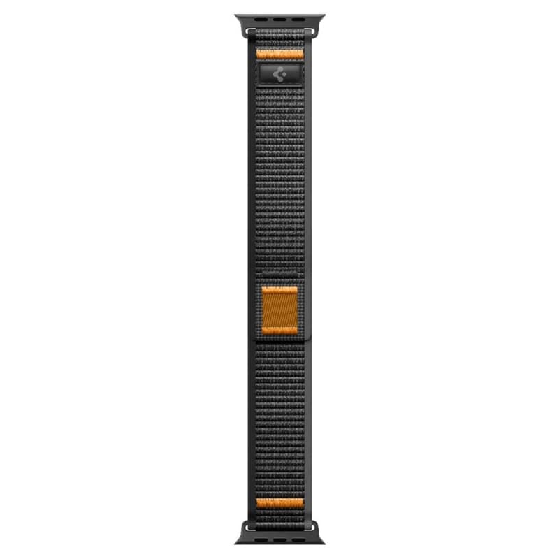 Spigen Athlex Air 2 - Apple Watch Strap 44/45/46/49 mm (Active Black / Orange) 2