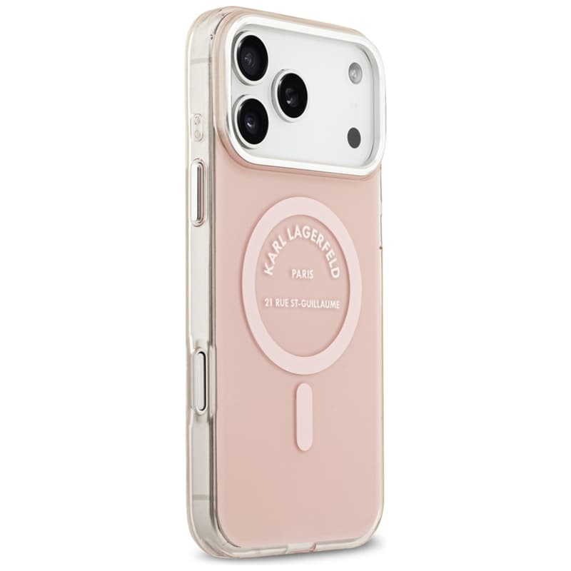 Karl Lagerfeld IML Karl RSG Logo MagSafe - Case for iPhone 17 Pro Max (pink) 4