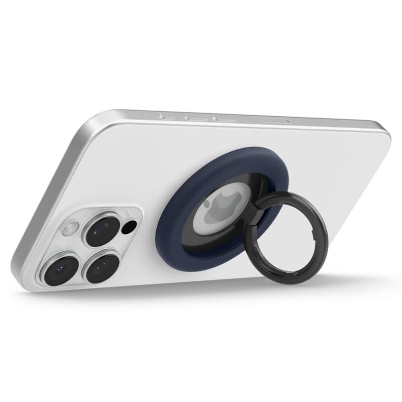 Spigen Nano Pop MagSafe Phone Ring - Finger holder with stand function (Bluberry Navy) 8