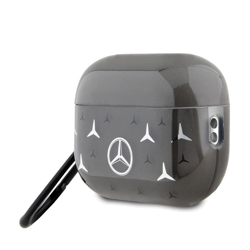 Mercedes Large Star Pattern - AirPods Pro 2 Case (black)  3
