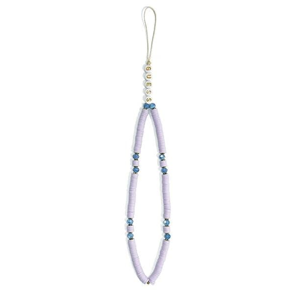 Guess Phone Strap Beads Heishi Lilac 2