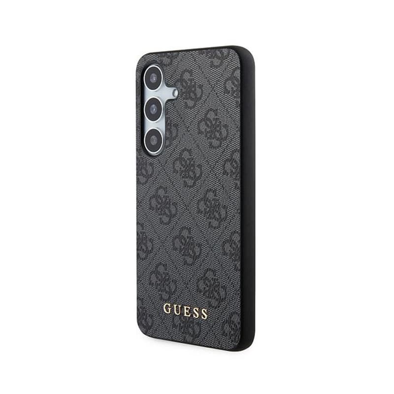 Guess 4G Metal Gold Logo - Case for Samsung Galaxy S24 (Black) 2