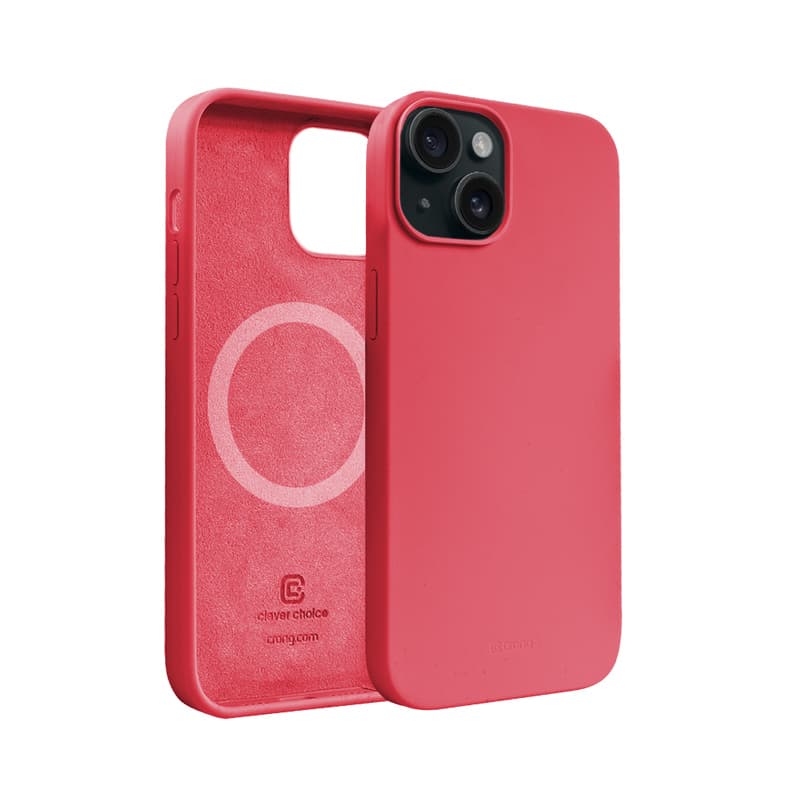 Crong Color Cover Magnetic - iPhone 15 Plus MagSafe Case (Pink) 2