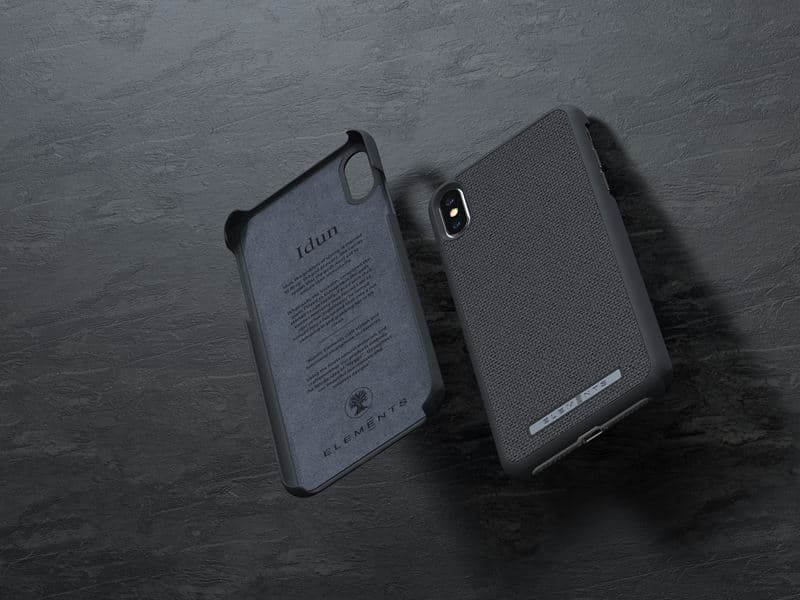 Nordic Elements Original Idun - Case for iPhone Xs Max (Mid Grey) 8