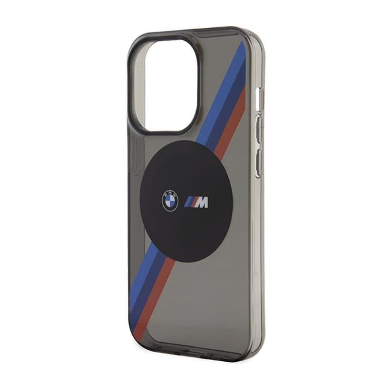 BMW Tricolor Stripes MagSafe - Case for iPhone 14 Pro (Grey) 6