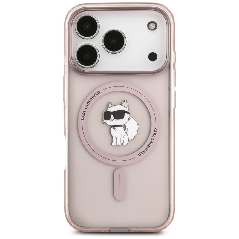 Karl Lagerfeld IML Choupette MagSafe - Case for iPhone 17 Pro (pink) 3