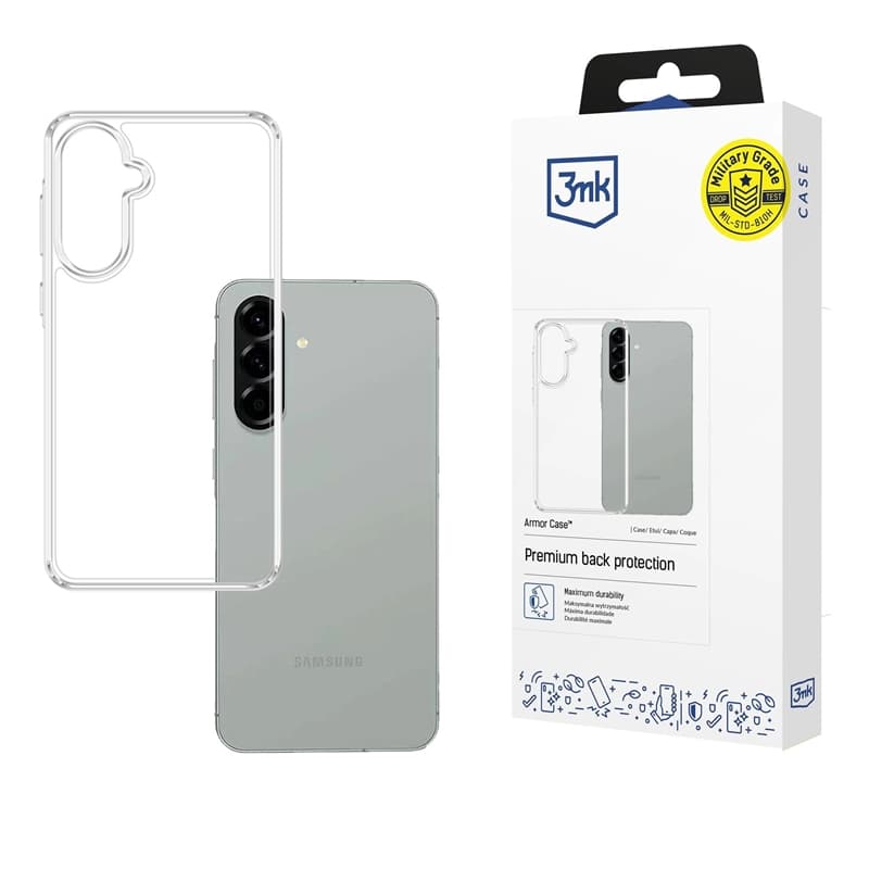 3mk Armor Case - Case for Samsung Galaxy A57 (Transparent) 1