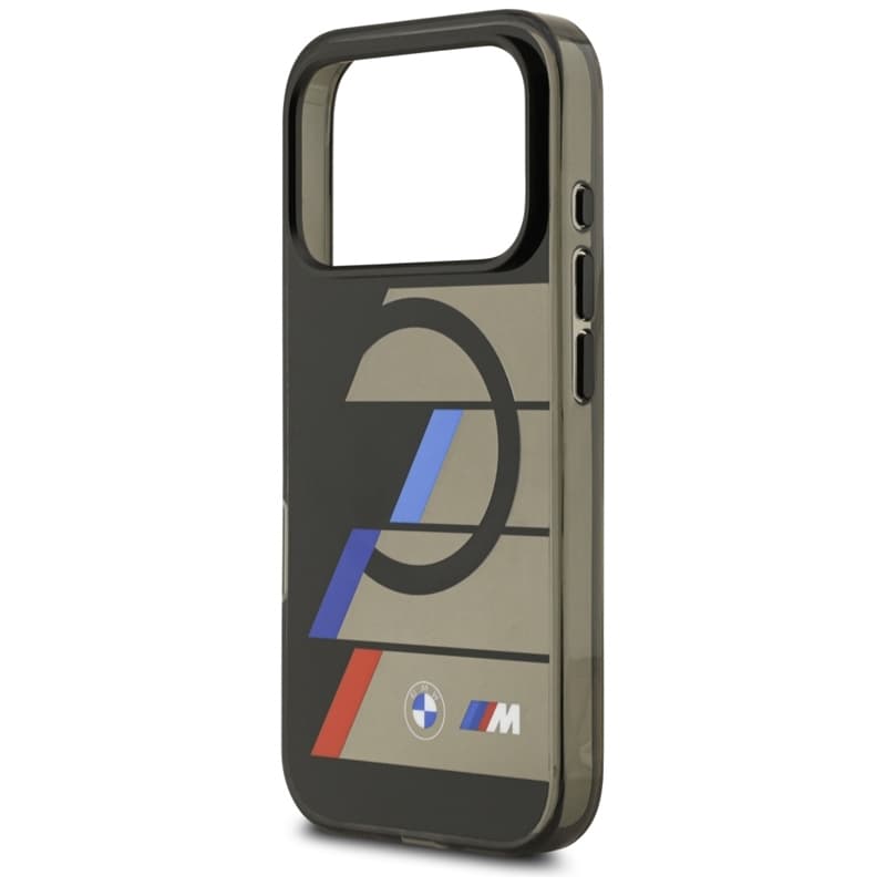 BMW M IML Metal Buttons Tricolor Lines MagSafe - Case iPhone 17 Pro Max (black) 6