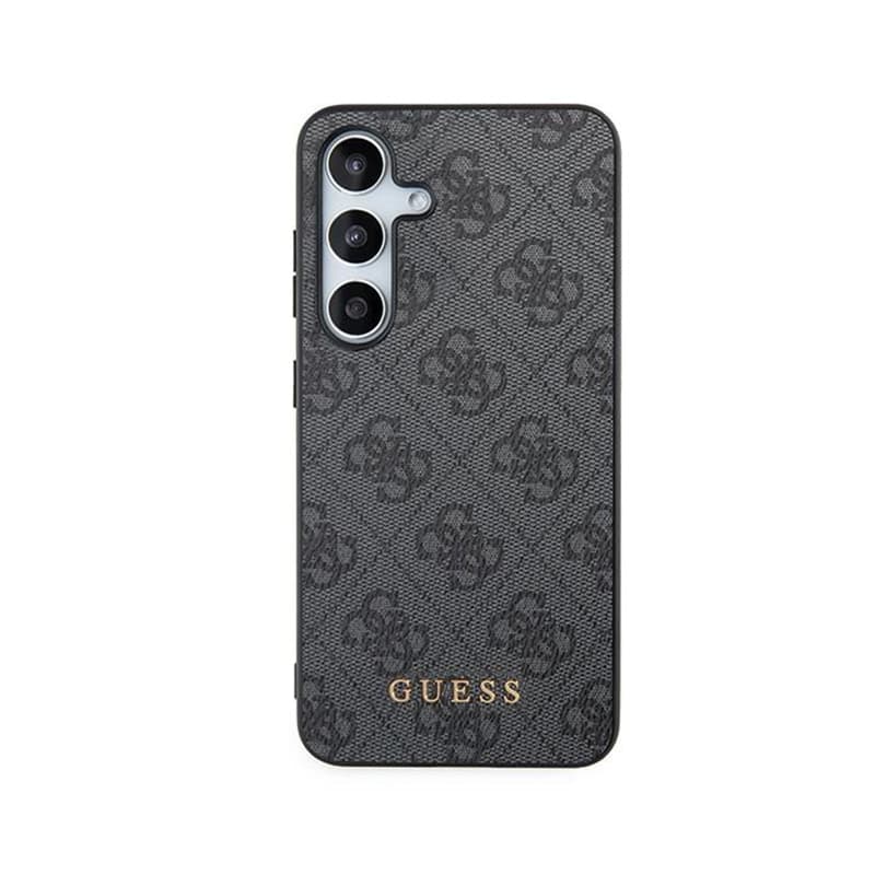 Guess 4G Metal Gold Logo - Case for Samsung Galaxy S24 (Black) 3