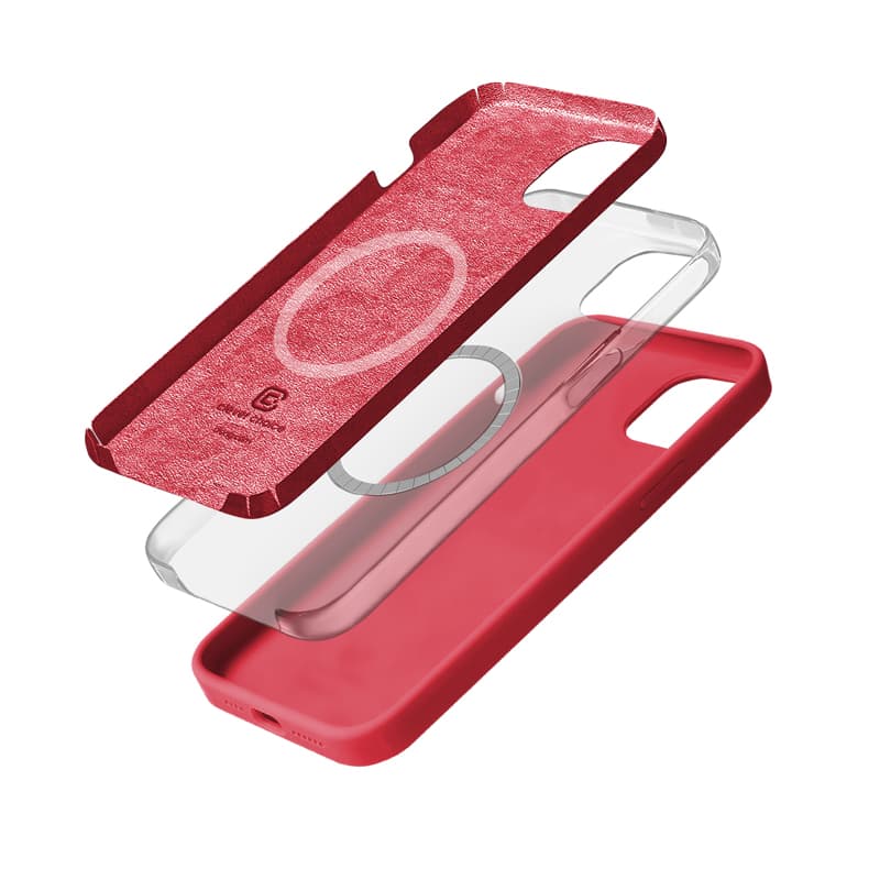 Crong Color Cover Magnetic - iPhone 15 Plus MagSafe Case (Pink) 3