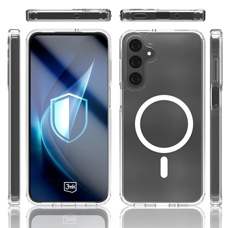 3mk Armor MagCase - Case for Samsung Galaxy A17 4G/5G (Transparent) 6