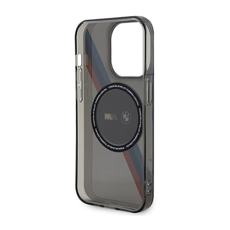 BMW Tricolor Stripes MagSafe - Case for iPhone 14 Pro (Grey) 7