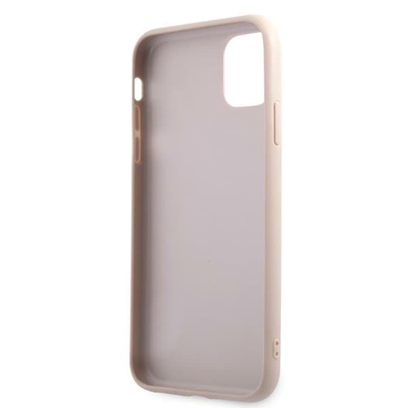 Guess 4G Bottom Stripe Collection - Case for iPhone 11 (Pink) 7