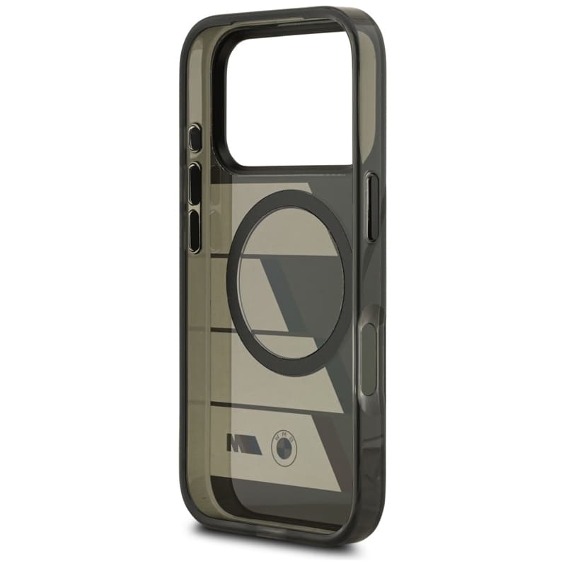 BMW M IML Metal Buttons Tricolor Lines MagSafe - Case iPhone 17 Pro (anthracite) 7