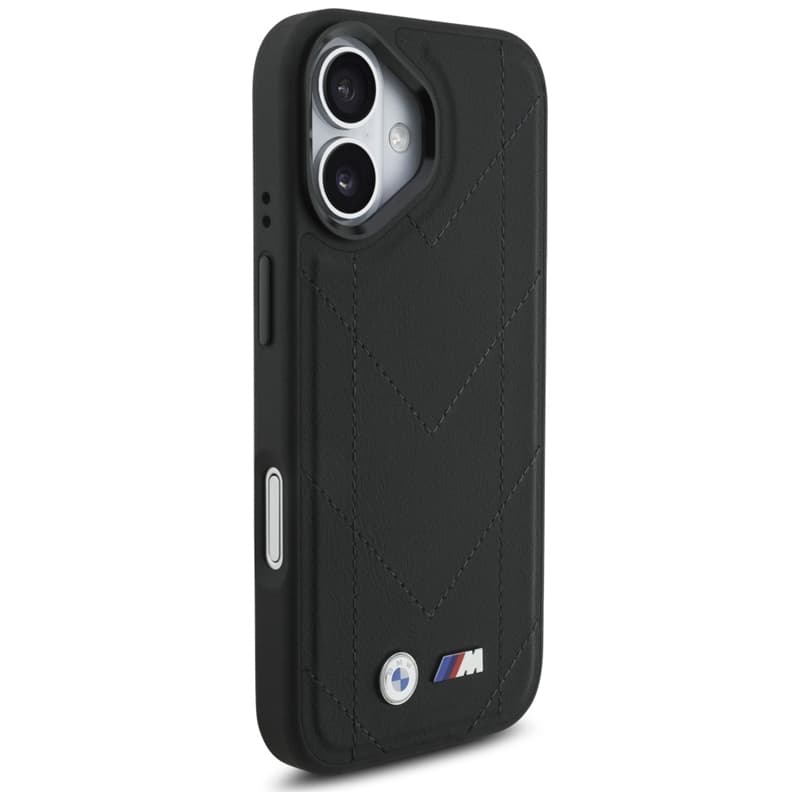 BMW M Quilted Logo MagSafe - iPhone 17 Case (Black) 4