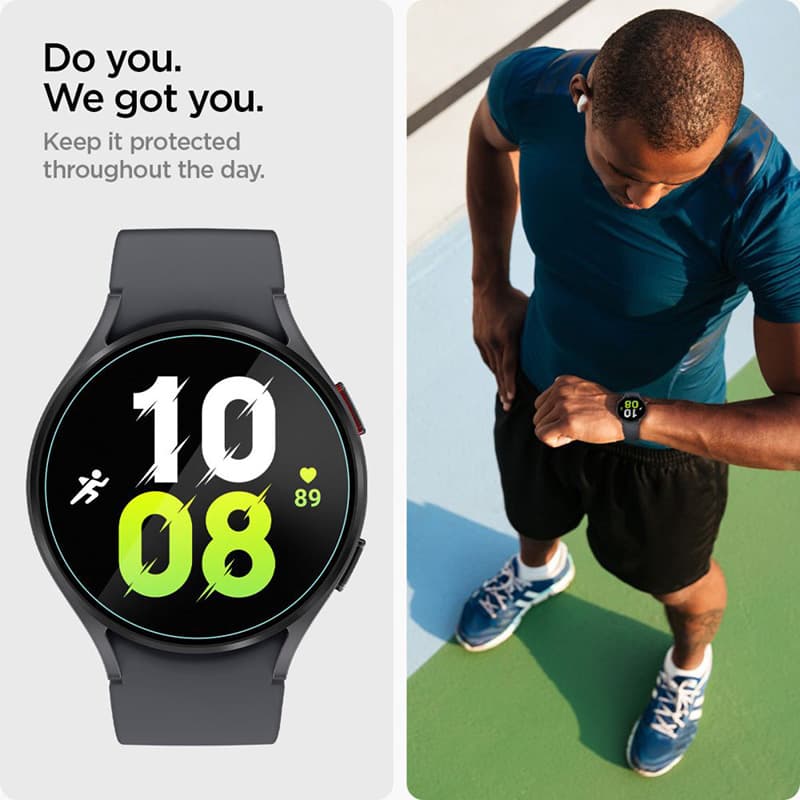 Spigen GLAS.TR EZ FIT 2-Pack - Tempered glass for Samsung Galaxy Watch 6 44 mm (2 pcs) 6