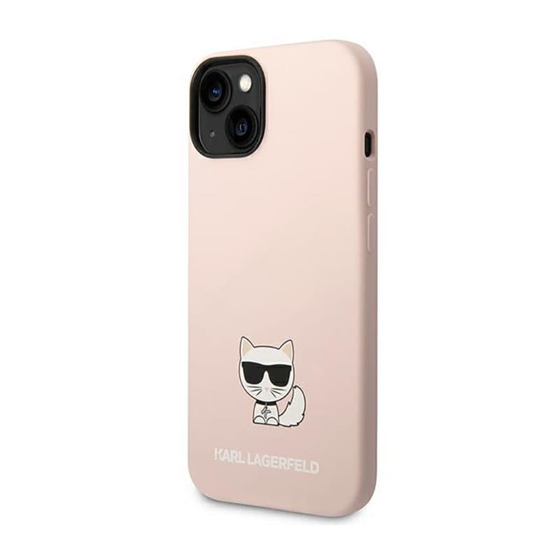 Karl Lagerfeld Choupette Body - Case for iPhone 14 Plus (Light Pink) 2