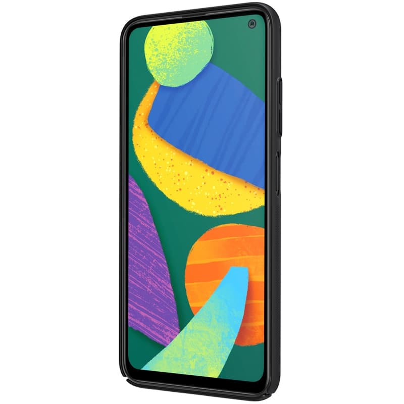 Nillkin Super Frosted Shield - Case for Samsung Galaxy F52 5G (Black) 4