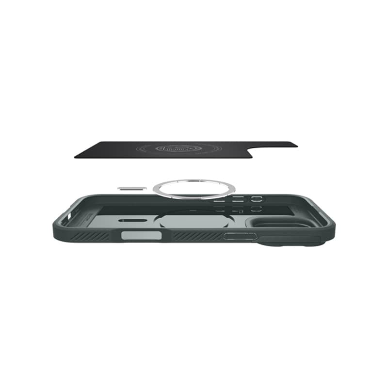 Spigen Optik Armor Mag MagSafe - Case for iPhone 16 Pro Max (Abyss Green) 8