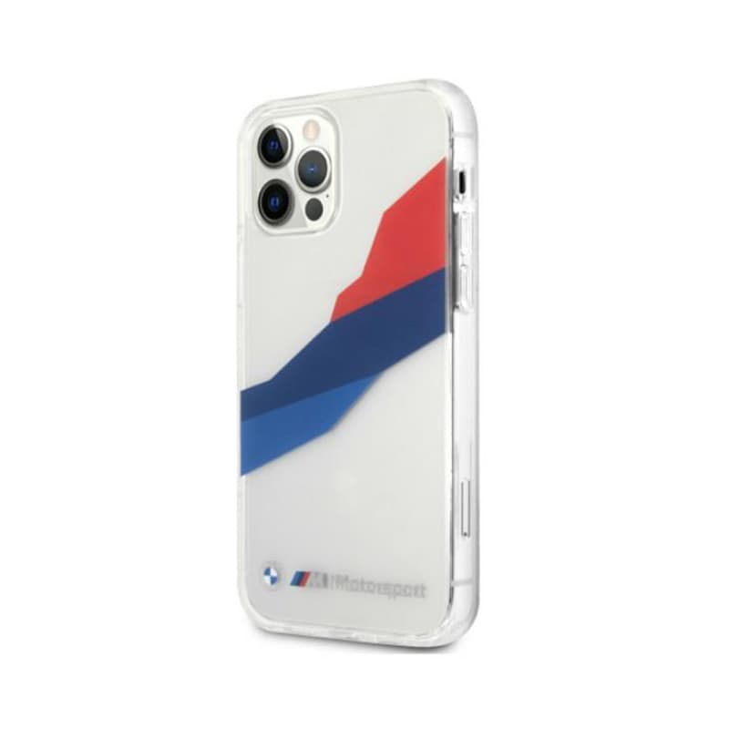 BMW Motorsport Tricolor - Case for iPhone 12 Pro Max (Transparent) 2