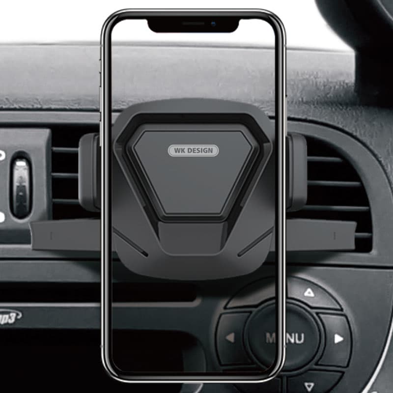 WEKOME WP-U82 King Kong Series - Mechanical car holder for phones 4.7"- 6.5" (Black) 7