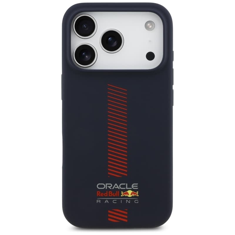 Red Bull Silicone Powerbar MagSafe - iPhone 17 Pro Case (Navy Blue) 3