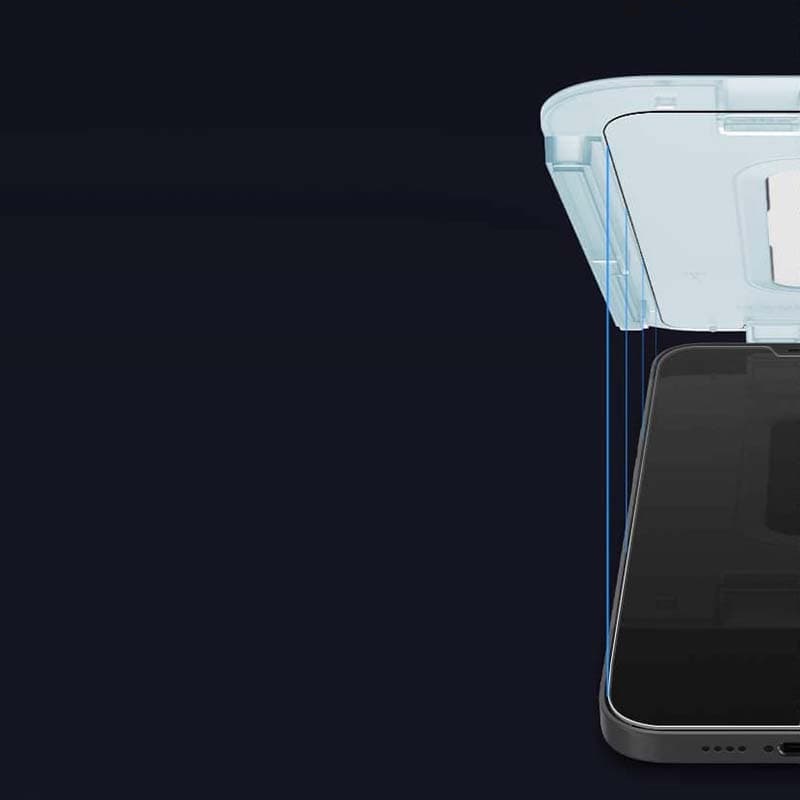 Spigen Glas.TR EZ Fit 2-Pack - Tempered Glass iPhone 12 / iPhone 12 Pro (Clear) 7