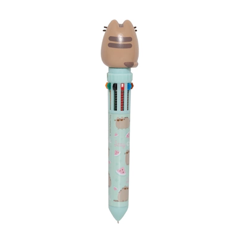 Pusheen - 10-color automatic ballpoint pen with a 3D figure from the Foodie collection 3