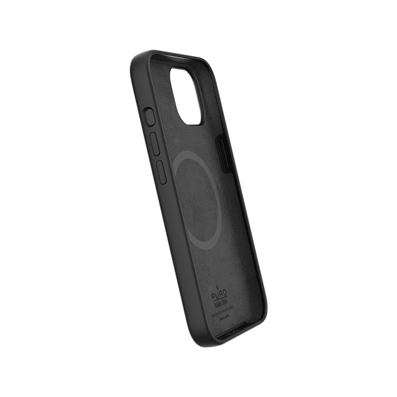 PURO ICON MAG - Case for iPhone 14 Max MagSafe (Black) 2