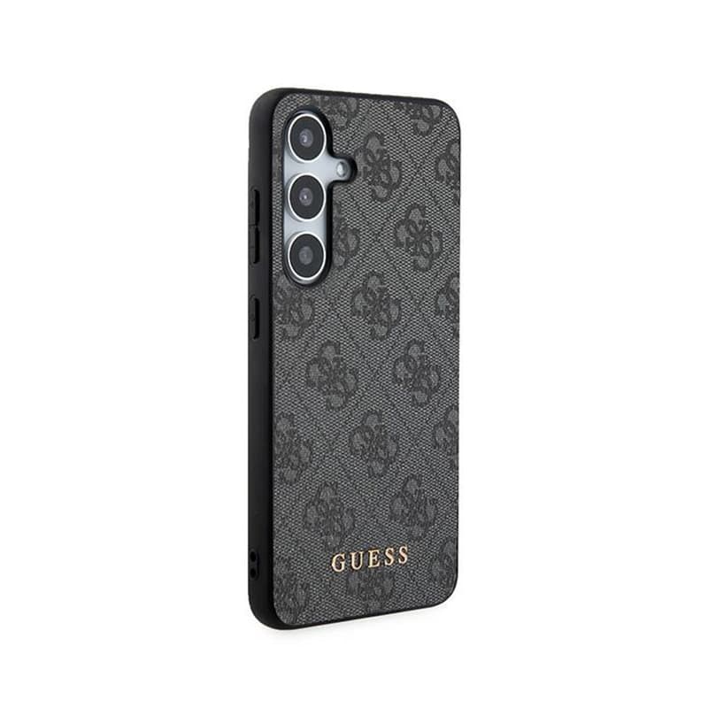 Guess 4G Metal Gold Logo - Case for Samsung Galaxy S24 (Black) 4