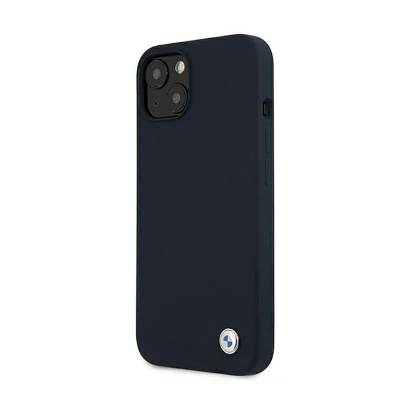 BMW Silicone Signature Llogo - Case for iPhone 13 mini (Navy Blue) 1