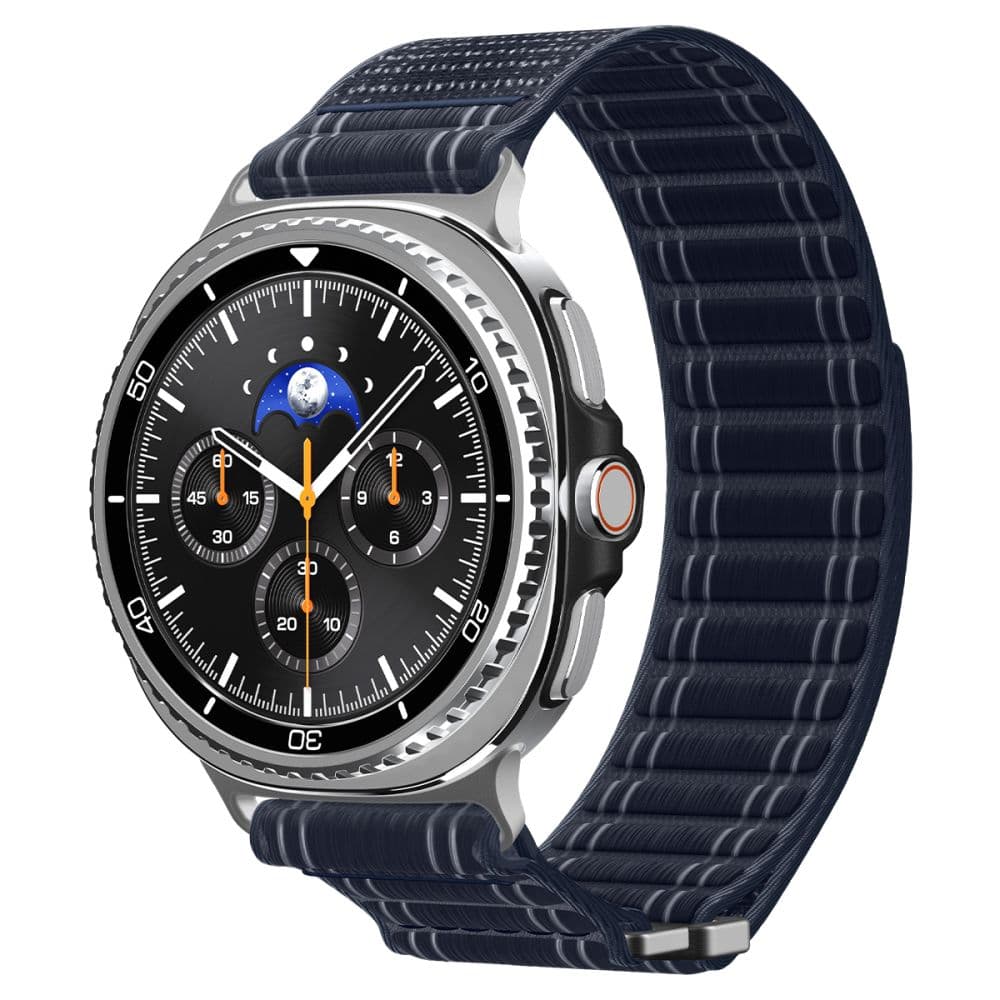 Spigen WBF0 Band - Strap for Samsung Galaxy Watch 8 / 8 Classic 40 / 44 / 46 mm (Navy)