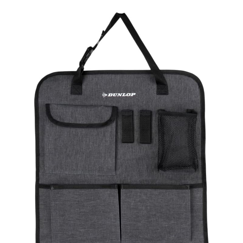 Dunlop - Car Back Seat Organizer 65x41 cm (Grey) 2