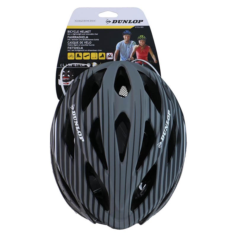 Dunlop - MTB Bike Helmet s. L (Grey) 3