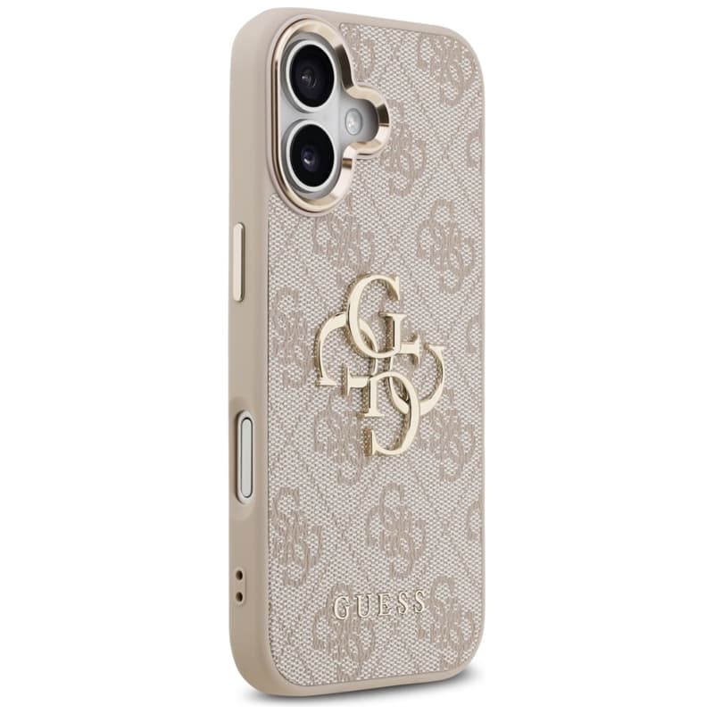 Guess 4G Big 4G Classic Logo - Case iPhone 17 (Pink / Gold) 4