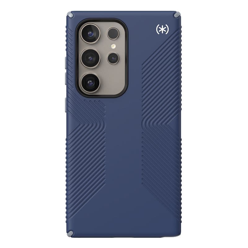 Speck Presidio2 Grip - Samsung Galaxy S24 Ultra Case (Coastal Blue / Dust Gray) 8