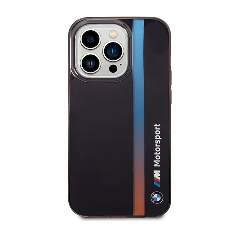 BMW Tricolor Stripe - Case for iPhone 14 Pro (Black) 3
