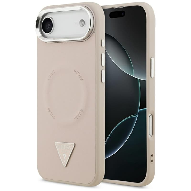 Guess Triangle Logo MagSafe - Case iPhone Air (Pink) 1