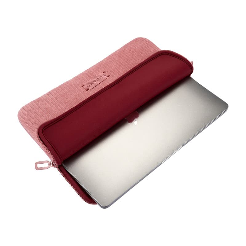 TUCANO Velluto 2 - Case MacBook Air 13" (M5/M4/M3/M2/M1/2026-2018) / Pro 13" / Laptop 12" (pink) 7